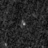 F150W image, 3.2 arcsec across, north up