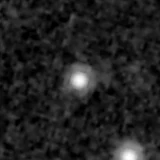 F444W image, 3.2 arcsec across, north up