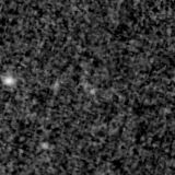 F200W image, 3.2 arcsec across, north up