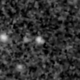 F444W image, 3.2 arcsec across, north up
