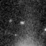 F200W image, 3.2 arcsec across, north up