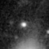 F444W image, 3.2 arcsec across, north up