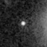 F444W image, 3.2 arcsec across, north up
