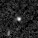 F277W image, 3.2 arcsec across, north up