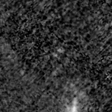 F090W image, 3.2 arcsec across, north up
