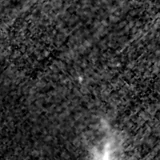 F115W image, 3.2 arcsec across, north up