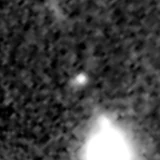 F277W image, 3.2 arcsec across, north up
