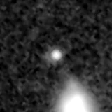 F410M image, 3.2 arcsec across, north up