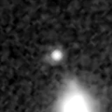 F444W image, 3.2 arcsec across, north up