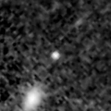 F277W image, 3.2 arcsec across, north up