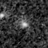 F410M image, 3.2 arcsec across, north up
