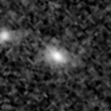 F444W image, 3.2 arcsec across, north up