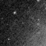 F150W image, 3.2 arcsec across, north up