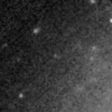 F200W image, 3.2 arcsec across, north up
