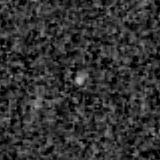 F277W image, 3.2 arcsec across, north up