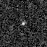 F356W image, 3.2 arcsec across, north up