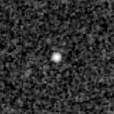 F444W image, 3.2 arcsec across, north up