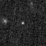 F200W image, 3.2 arcsec across, north up
