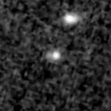 F277W image, 3.2 arcsec across, north up