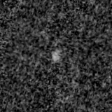 F150W image, 3.2 arcsec across, north up