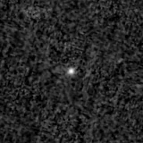 F115W image, 3.2 arcsec across, north up
