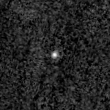 F150W image, 3.2 arcsec across, north up