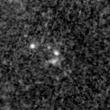 F200W image, 3.2 arcsec across, north up