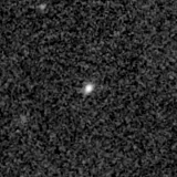 F200W image, 3.2 arcsec across, north up