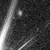 F115W image, 3.2 arcsec across, north up