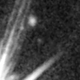 F277W image, 3.2 arcsec across, north up