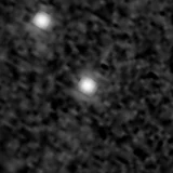 F444W image, 3.2 arcsec across, north up