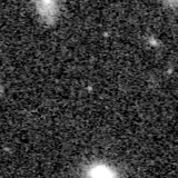 F200W image, 3.2 arcsec across, north up