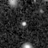 F444W image, 3.2 arcsec across, north up