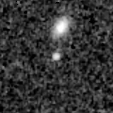 F444W image, 3.2 arcsec across, north up