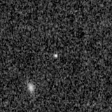 F115W image, 3.2 arcsec across, north up