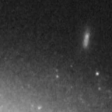 F115W image, 3.2 arcsec across, north up