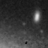 F444W image, 3.2 arcsec across, north up