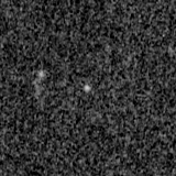 F200W image, 3.2 arcsec across, north up