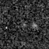 F277W image, 3.2 arcsec across, north up