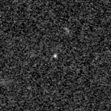 F115W image, 3.2 arcsec across, north up