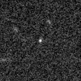 F200W image, 3.2 arcsec across, north up