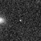 F200W image, 3.2 arcsec across, north up
