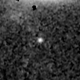 F277W image, 3.2 arcsec across, north up