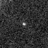 F200W image, 3.2 arcsec across, north up