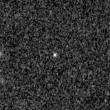 F150W image, 3.2 arcsec across, north up