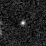 F277W image, 3.2 arcsec across, north up