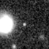 F356W image, 3.2 arcsec across, north up