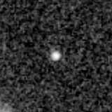 F444W image, 3.2 arcsec across, north up