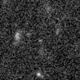 F200W image, 3.2 arcsec across, north up