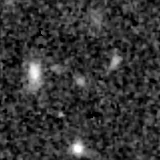 F277W image, 3.2 arcsec across, north up